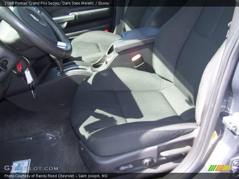 Dark Slate Metallic / Ebony 2008 Pontiac Grand Prix Sedan