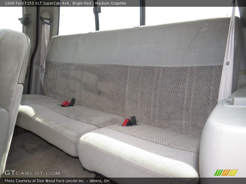 Bright Red / Medium Graphite 1998 Ford F150 XLT SuperCab 4x4