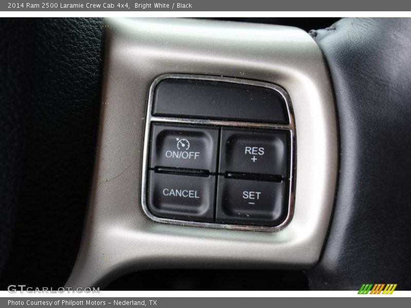 Bright White / Black 2014 Ram 2500 Laramie Crew Cab 4x4