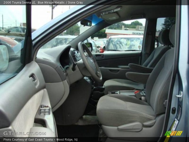 Blue Mirage Metallic / Stone Gray 2006 Toyota Sienna LE