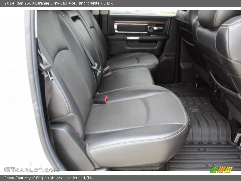 Bright White / Black 2014 Ram 2500 Laramie Crew Cab 4x4