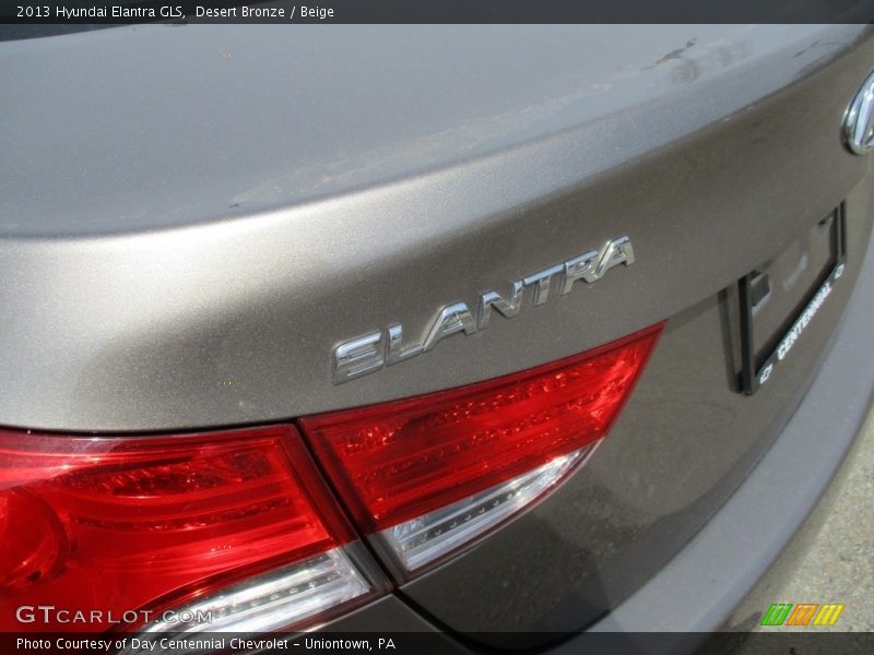 Desert Bronze / Beige 2013 Hyundai Elantra GLS