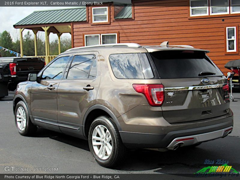 Caribou Metallic / Ebony Black 2016 Ford Explorer XLT