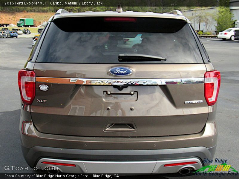 Caribou Metallic / Ebony Black 2016 Ford Explorer XLT