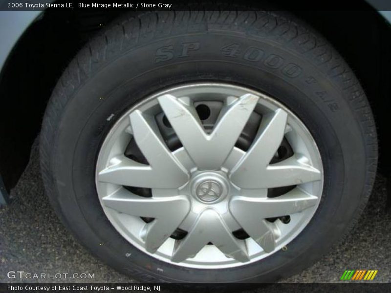 Blue Mirage Metallic / Stone Gray 2006 Toyota Sienna LE