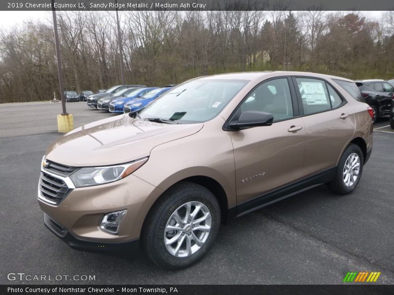 Sandy Ridge Metallic / Medium Ash Gray 2019 Chevrolet Equinox LS