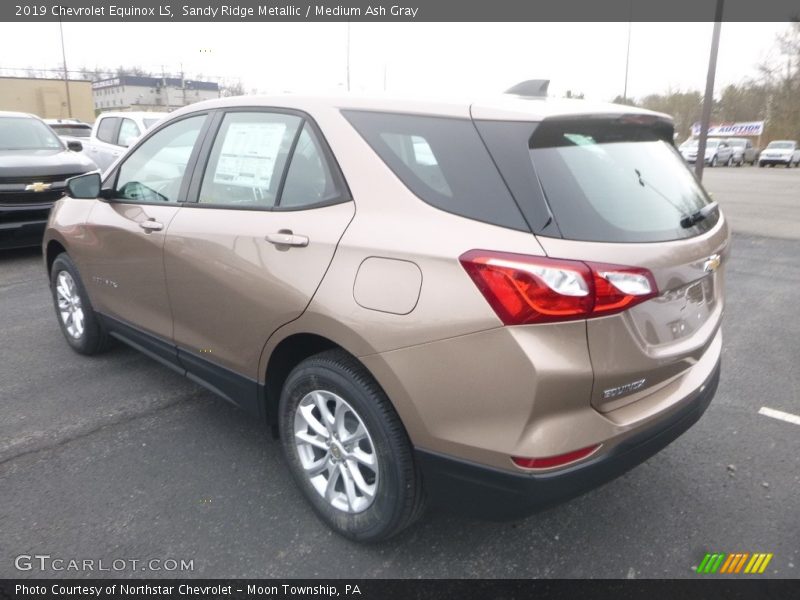 Sandy Ridge Metallic / Medium Ash Gray 2019 Chevrolet Equinox LS