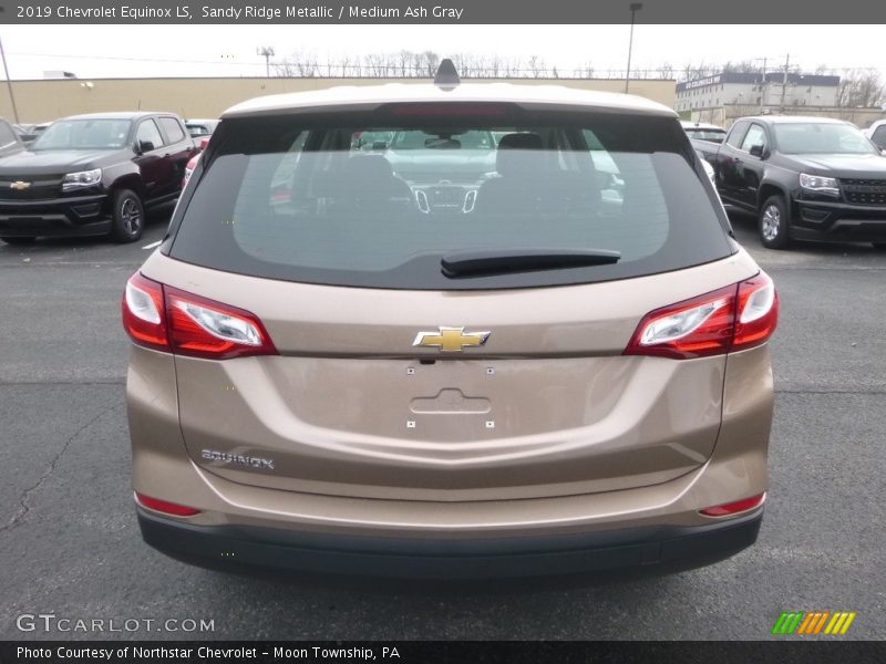 Sandy Ridge Metallic / Medium Ash Gray 2019 Chevrolet Equinox LS