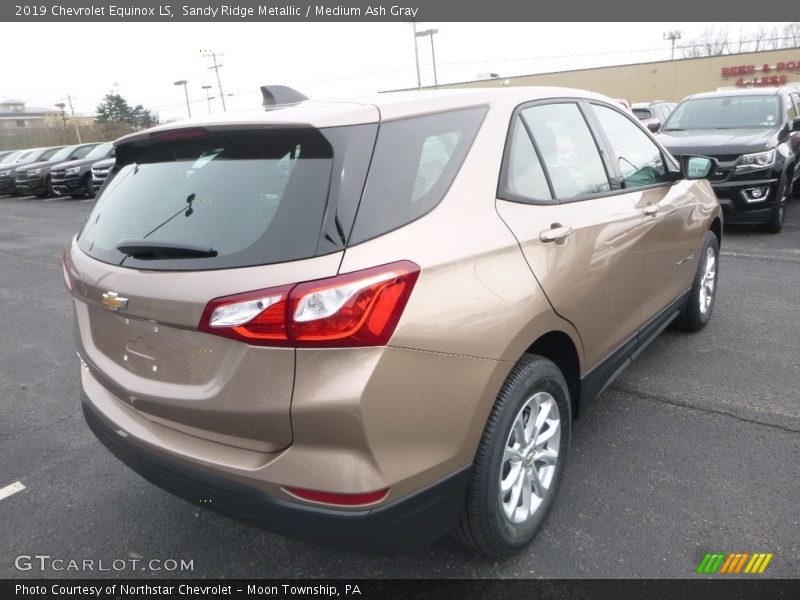 Sandy Ridge Metallic / Medium Ash Gray 2019 Chevrolet Equinox LS