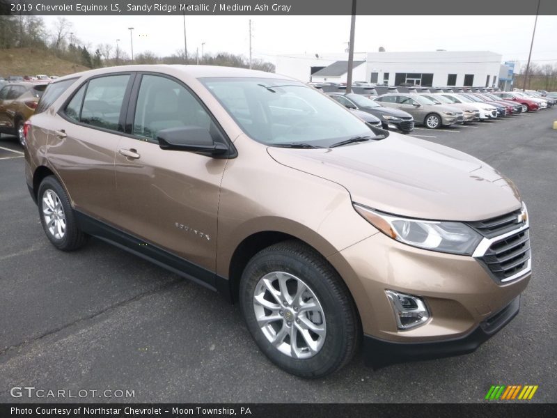 Sandy Ridge Metallic / Medium Ash Gray 2019 Chevrolet Equinox LS