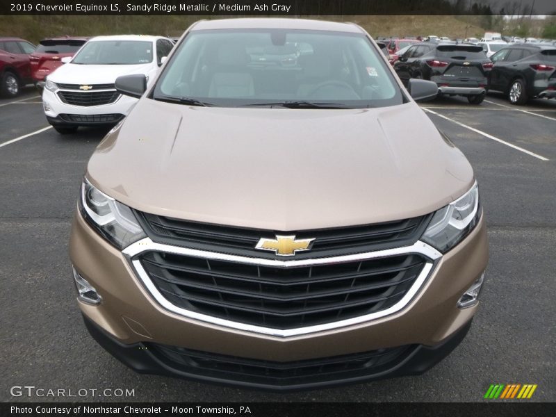 Sandy Ridge Metallic / Medium Ash Gray 2019 Chevrolet Equinox LS