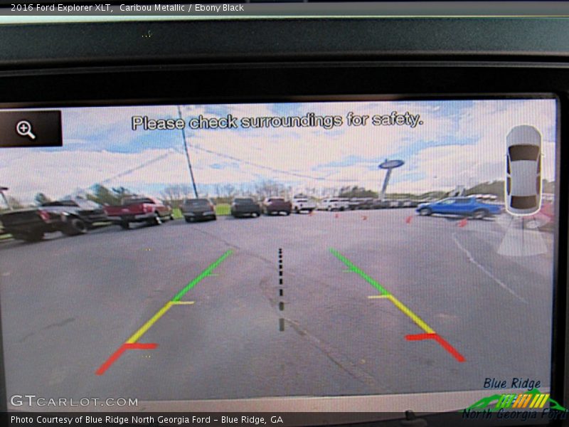 Caribou Metallic / Ebony Black 2016 Ford Explorer XLT