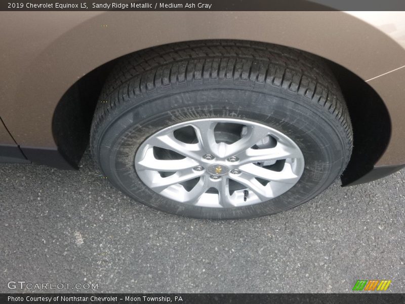 Sandy Ridge Metallic / Medium Ash Gray 2019 Chevrolet Equinox LS