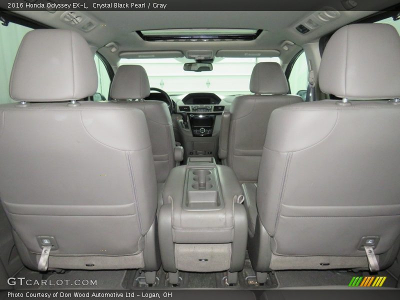 Crystal Black Pearl / Gray 2016 Honda Odyssey EX-L