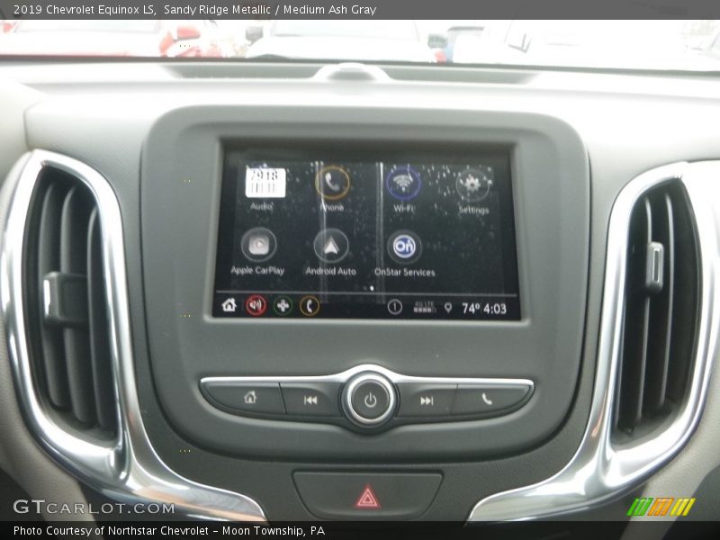 Sandy Ridge Metallic / Medium Ash Gray 2019 Chevrolet Equinox LS