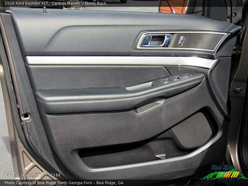 Caribou Metallic / Ebony Black 2016 Ford Explorer XLT