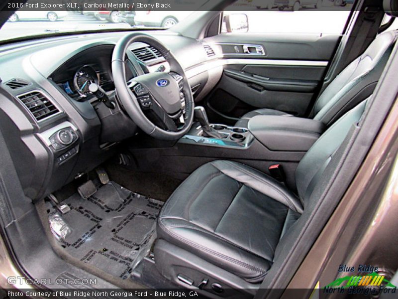 Caribou Metallic / Ebony Black 2016 Ford Explorer XLT