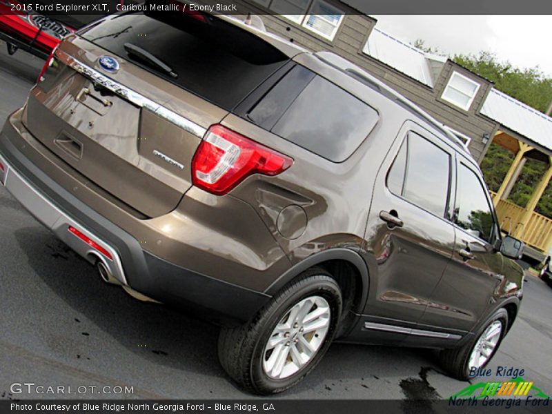Caribou Metallic / Ebony Black 2016 Ford Explorer XLT