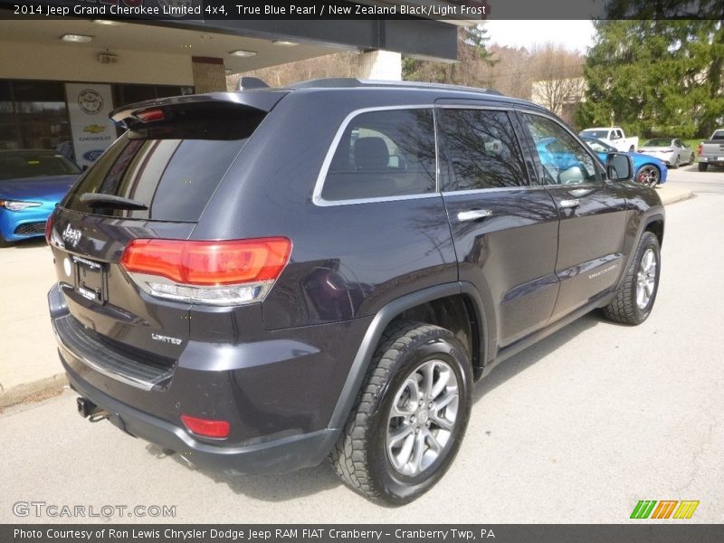 True Blue Pearl / New Zealand Black/Light Frost 2014 Jeep Grand Cherokee Limited 4x4