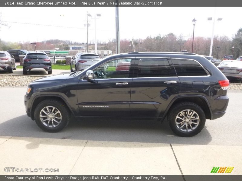 True Blue Pearl / New Zealand Black/Light Frost 2014 Jeep Grand Cherokee Limited 4x4