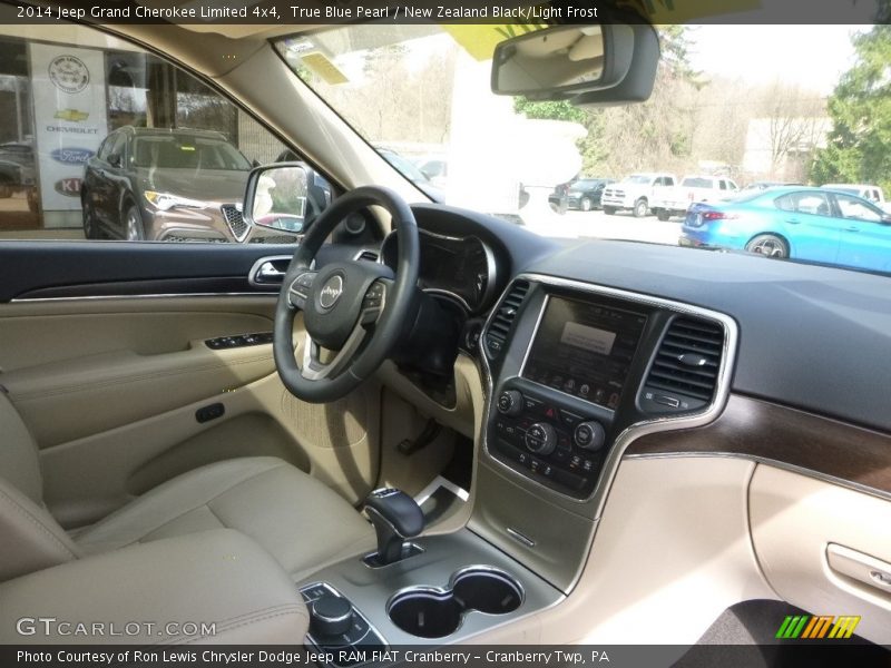 True Blue Pearl / New Zealand Black/Light Frost 2014 Jeep Grand Cherokee Limited 4x4
