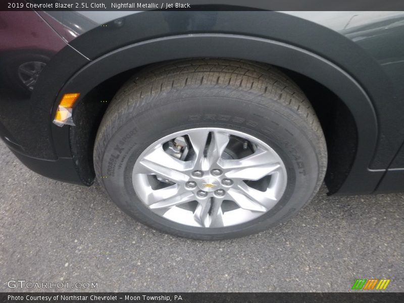 Nightfall Metallic / Jet Black 2019 Chevrolet Blazer 2.5L Cloth