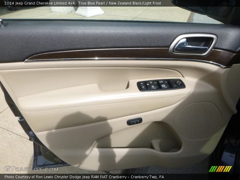 True Blue Pearl / New Zealand Black/Light Frost 2014 Jeep Grand Cherokee Limited 4x4
