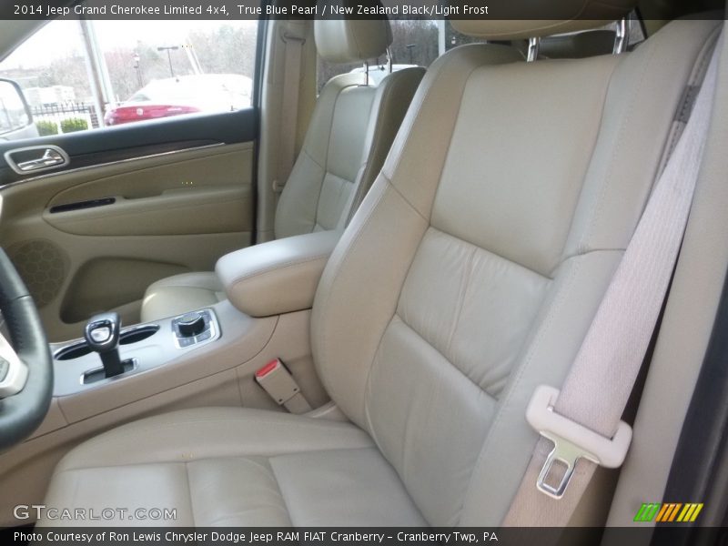True Blue Pearl / New Zealand Black/Light Frost 2014 Jeep Grand Cherokee Limited 4x4