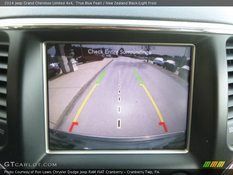 True Blue Pearl / New Zealand Black/Light Frost 2014 Jeep Grand Cherokee Limited 4x4