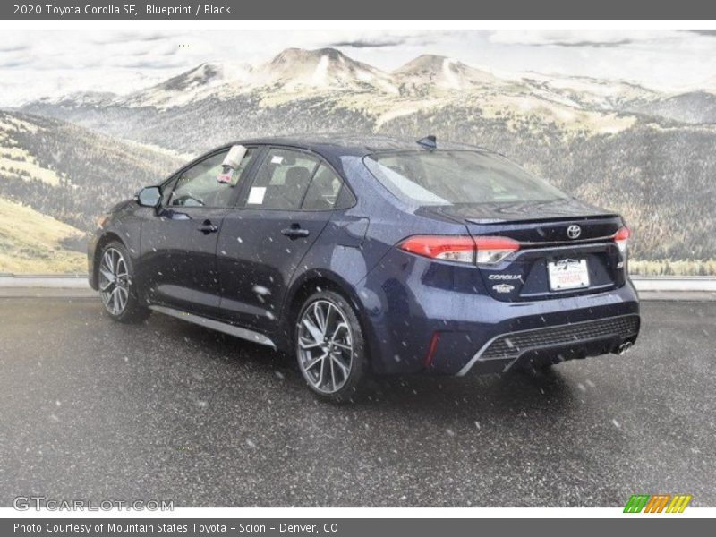 Blueprint / Black 2020 Toyota Corolla SE