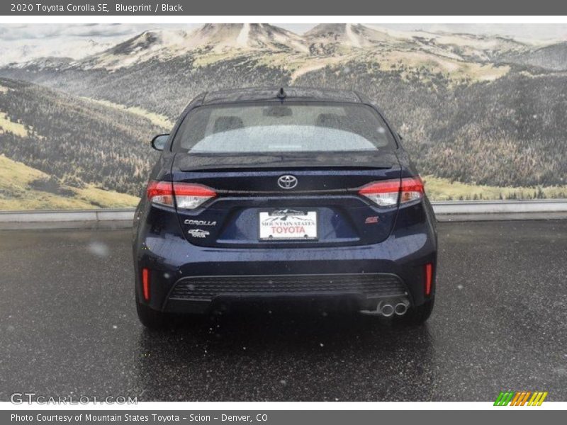 Blueprint / Black 2020 Toyota Corolla SE