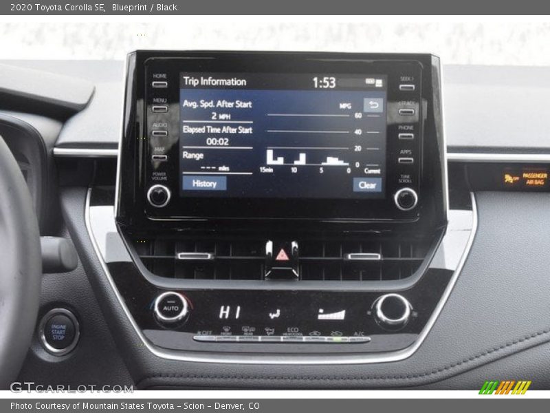 Blueprint / Black 2020 Toyota Corolla SE