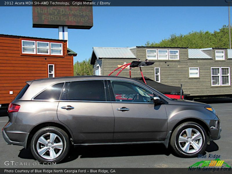 Grigio Metallic / Ebony 2012 Acura MDX SH-AWD Technology