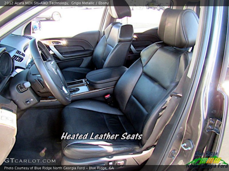 Grigio Metallic / Ebony 2012 Acura MDX SH-AWD Technology