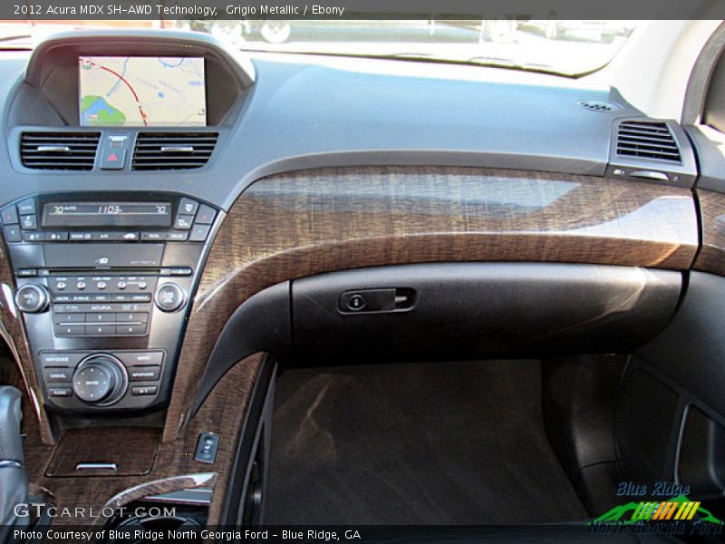 Grigio Metallic / Ebony 2012 Acura MDX SH-AWD Technology