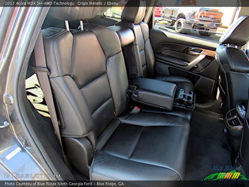 Grigio Metallic / Ebony 2012 Acura MDX SH-AWD Technology