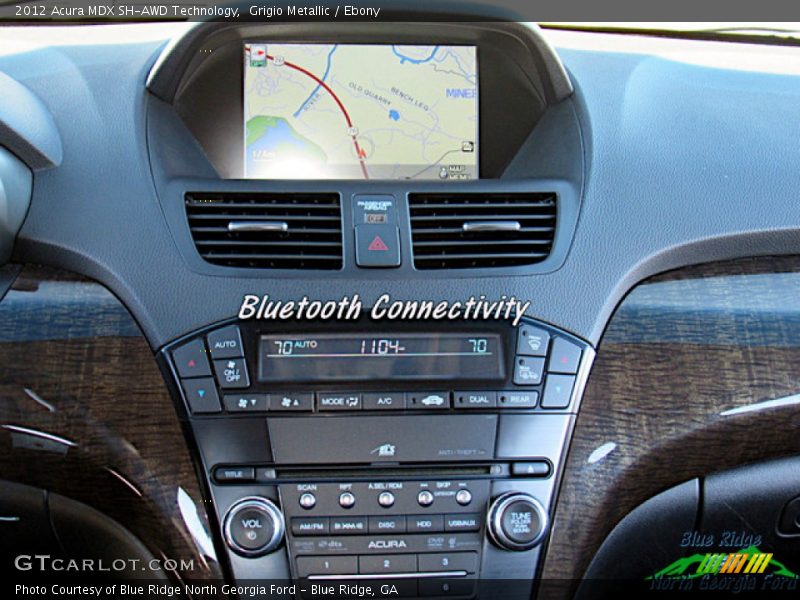 Grigio Metallic / Ebony 2012 Acura MDX SH-AWD Technology