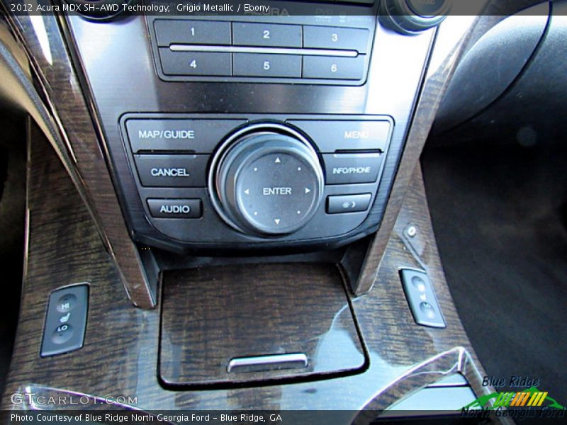Grigio Metallic / Ebony 2012 Acura MDX SH-AWD Technology