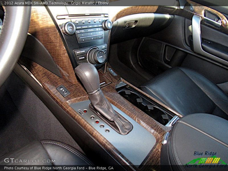 Grigio Metallic / Ebony 2012 Acura MDX SH-AWD Technology