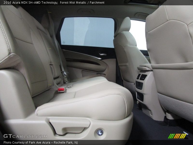 Forest Mist Metallic / Parchment 2016 Acura MDX SH-AWD Technology
