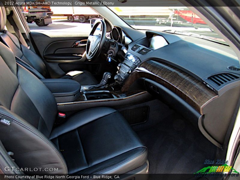 Grigio Metallic / Ebony 2012 Acura MDX SH-AWD Technology