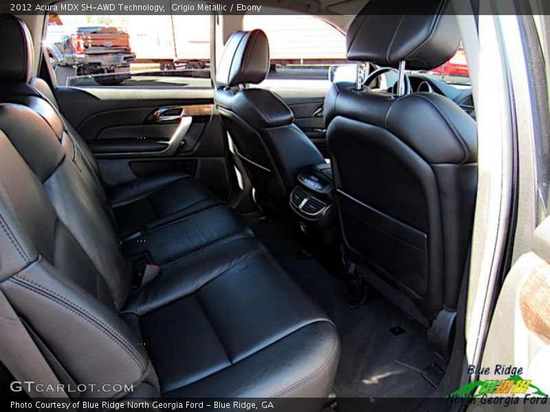 Grigio Metallic / Ebony 2012 Acura MDX SH-AWD Technology