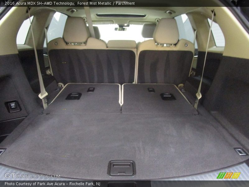 Forest Mist Metallic / Parchment 2016 Acura MDX SH-AWD Technology