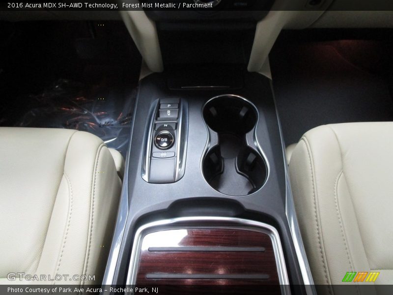 Forest Mist Metallic / Parchment 2016 Acura MDX SH-AWD Technology