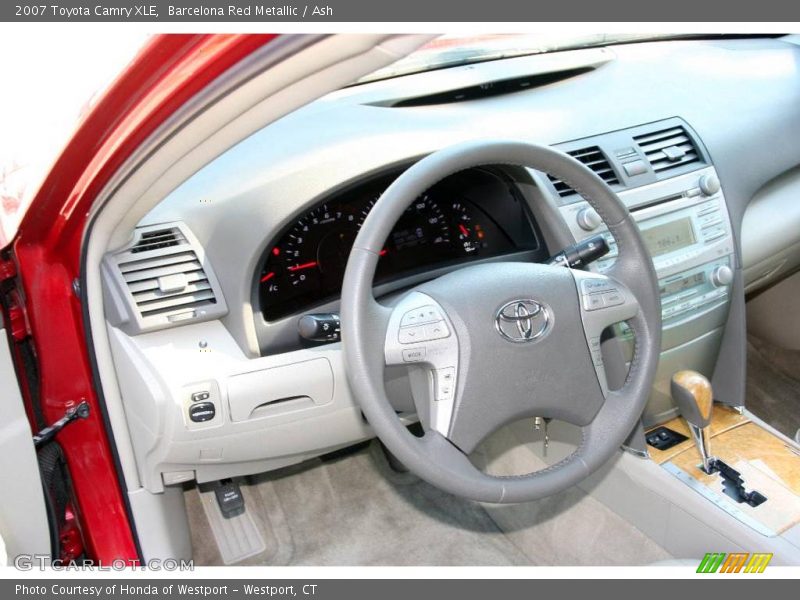 Barcelona Red Metallic / Ash 2007 Toyota Camry XLE