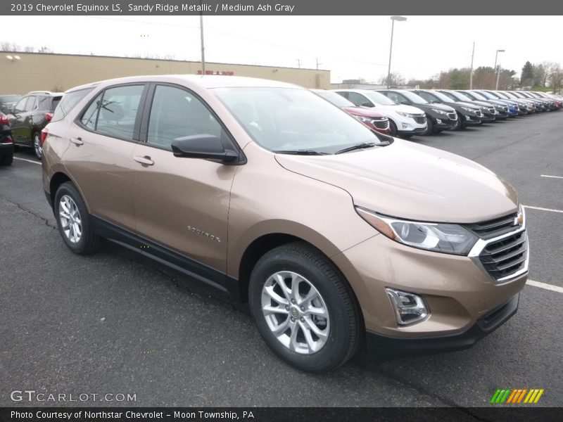 Sandy Ridge Metallic / Medium Ash Gray 2019 Chevrolet Equinox LS