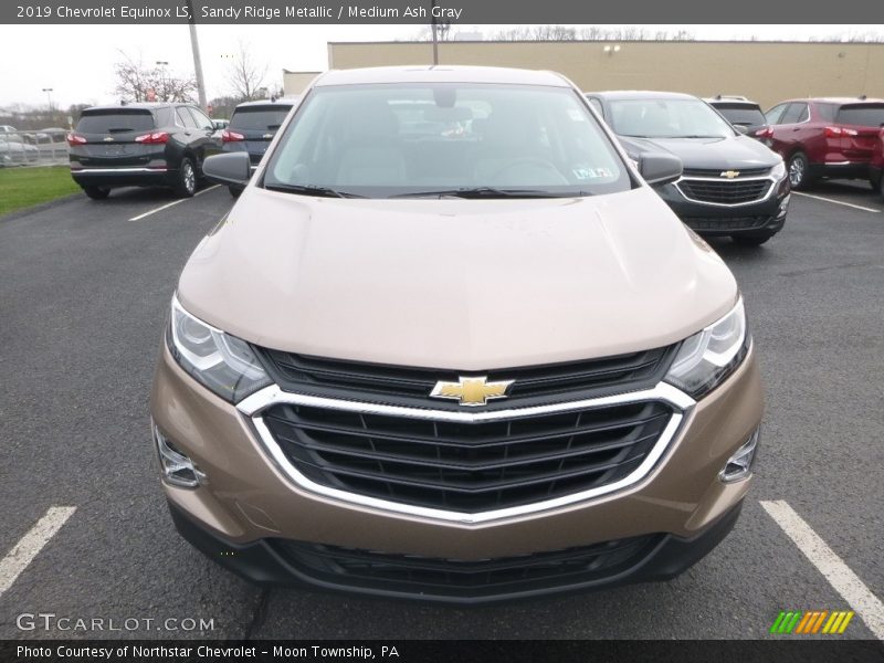 Sandy Ridge Metallic / Medium Ash Gray 2019 Chevrolet Equinox LS