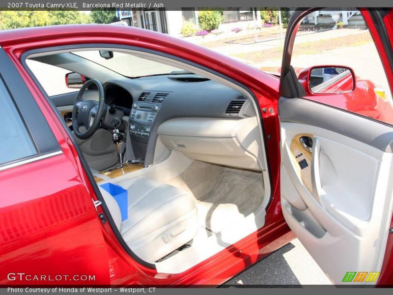 Barcelona Red Metallic / Ash 2007 Toyota Camry XLE