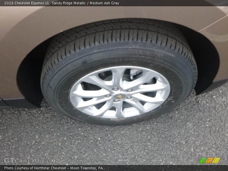 Sandy Ridge Metallic / Medium Ash Gray 2019 Chevrolet Equinox LS