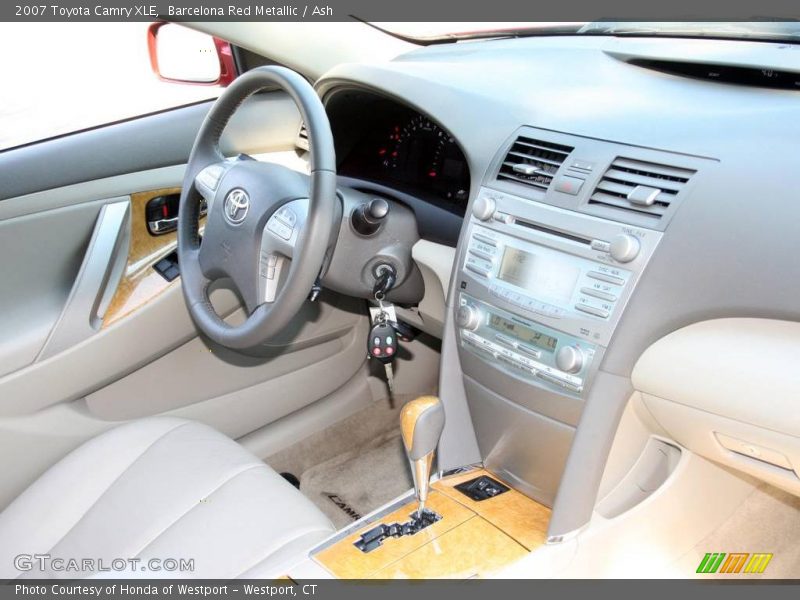 Barcelona Red Metallic / Ash 2007 Toyota Camry XLE